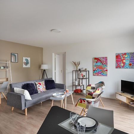 Bahibe - Balcon Et Parking Au Calme Proche Gare Apartment Rennes Bagian luar foto