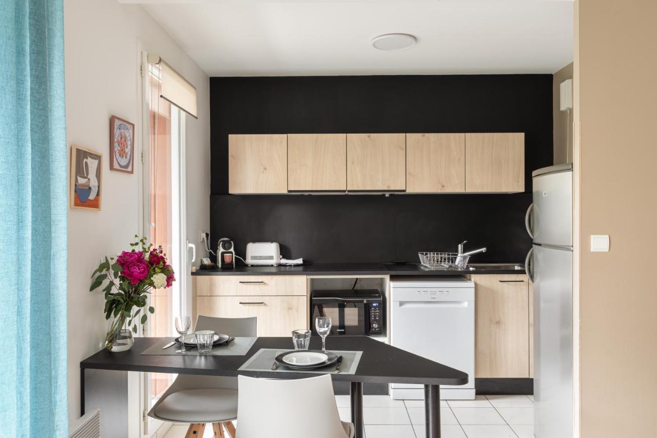 Bahibe - Balcon Et Parking Au Calme Proche Gare Apartment Rennes Bagian luar foto