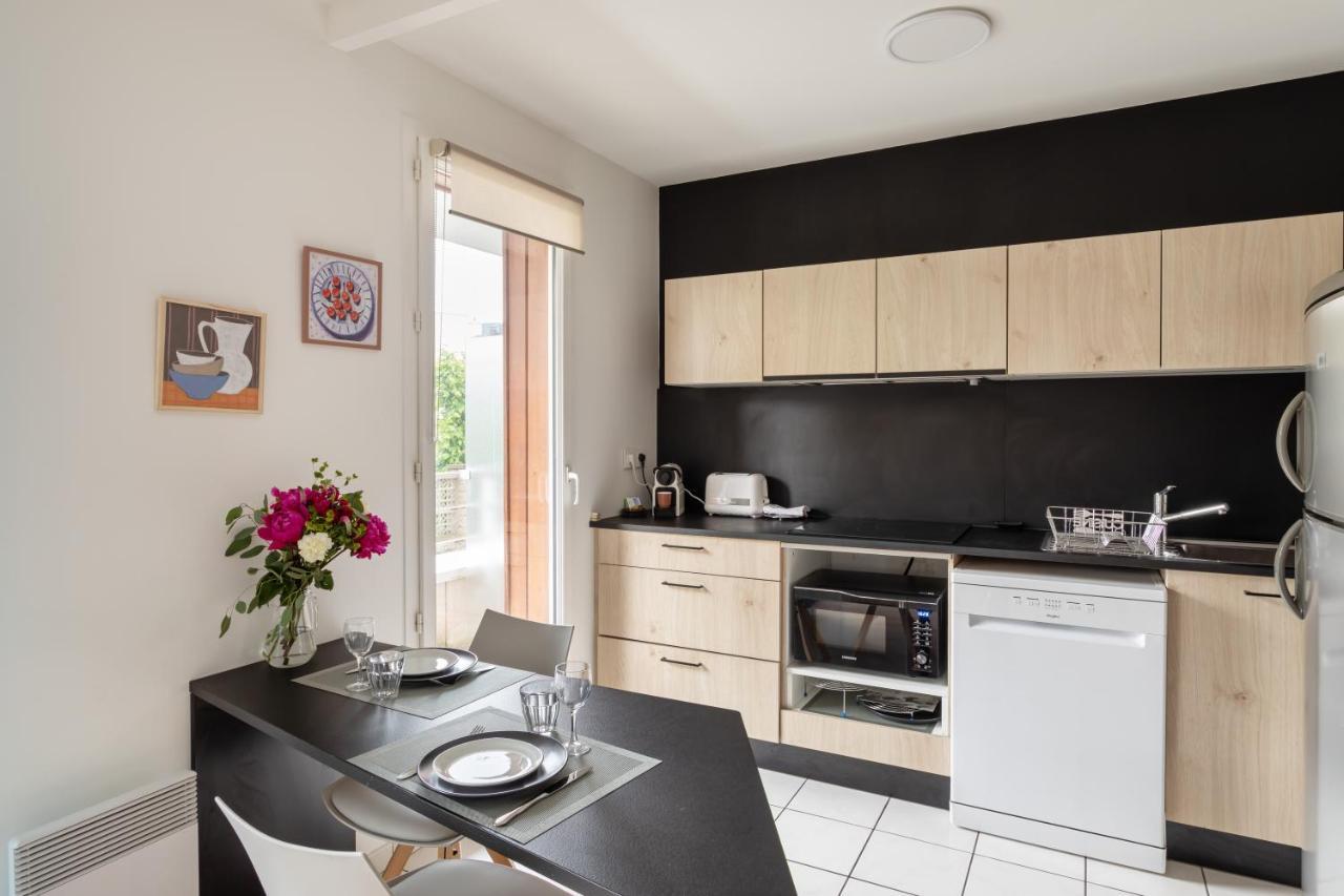 Bahibe - Balcon Et Parking Au Calme Proche Gare Apartment Rennes Bagian luar foto